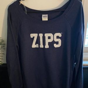 Akron Zips crew neck sweatshirt ⚡️